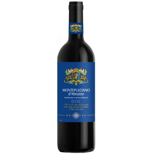 Wine protected name of the place of origin Dry red category DOC Montepulcianly d'Aabruzzo