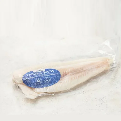 Cod fillet without skin frozen