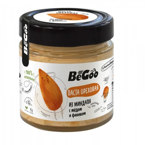 Almond paste with honey / 180 g BeGoo