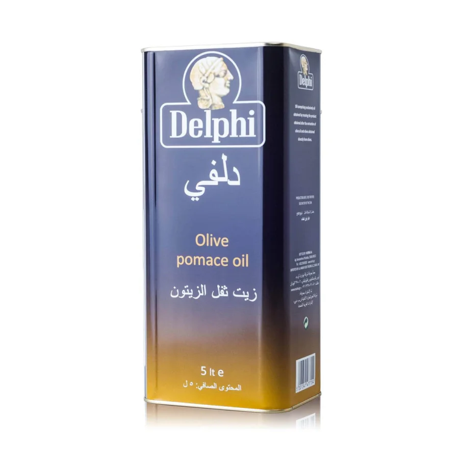 Масло оливковое Pomace ж/б 5000мл DELPHI