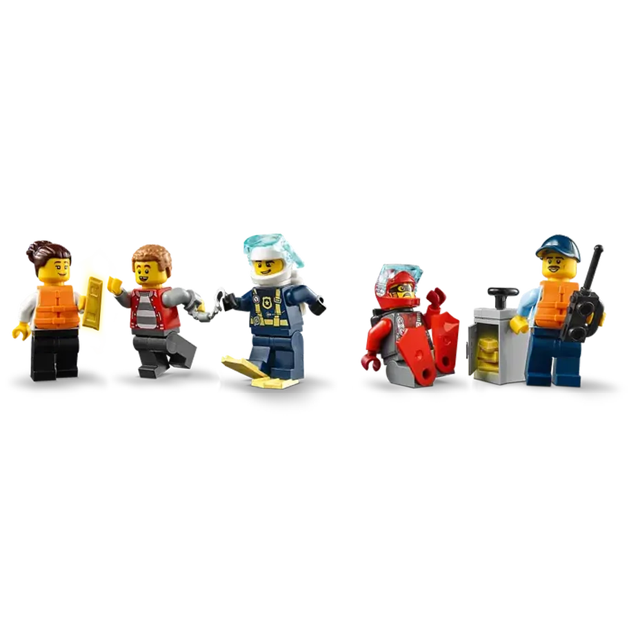 Конструктор LEGO City Катер полицейского патруля 60277