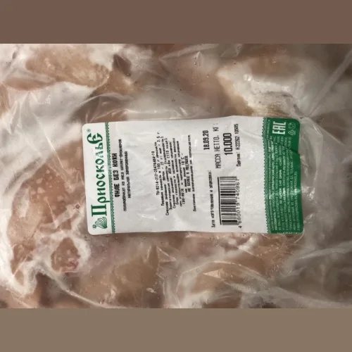 Fillet from meat chickens-broilers without leather