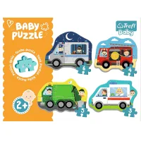 Transport and Professions Baby Classic Puzzle Trefl 36071