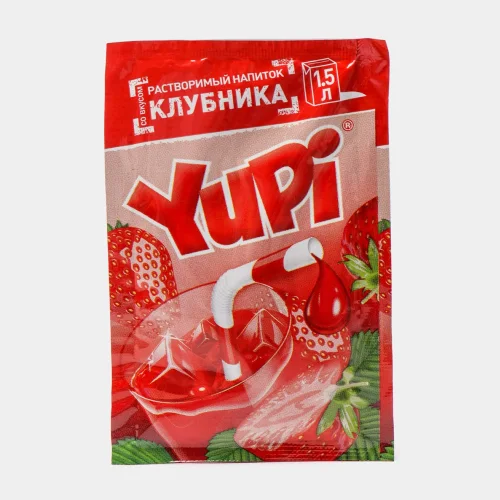 Instant drink YUPI Strawberry, 12g