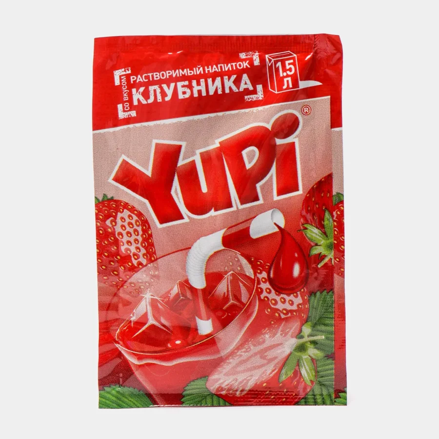Instant drink YUPI Strawberry, 12g
