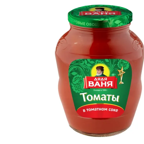 Томаты Дядя Ваня в томатном соке 1800 грамм
