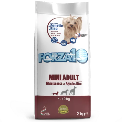 Full food for adult dogs small breeds from lamb with rice
