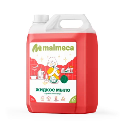 Liquid soap with the aroma of Watermelon Malmeca, 5l