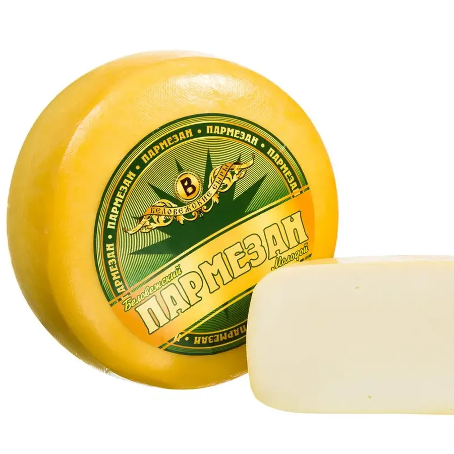 Сыр Беловежский пармезан молодой 40%
