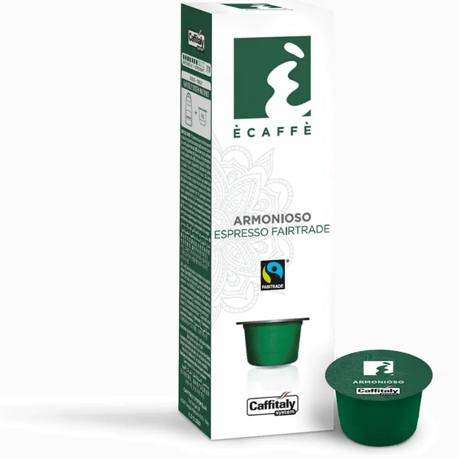 Капсулы Ecaffe Armonioso Espresso Fairtrade