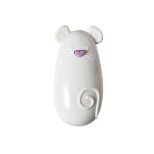 Cat toy, laser mouse (white)