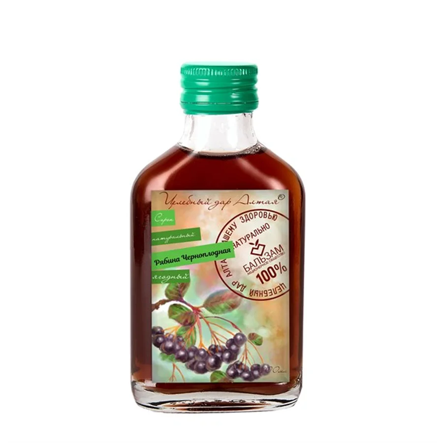 Syrup Berry Natural Healing Dar Altai® Rowan Black Fal