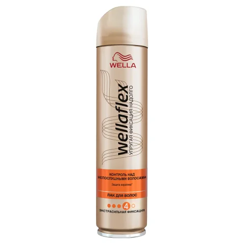 Wellaflex Hair Navy Control over Naughty Extraseal Fixation Hair 250 ml
