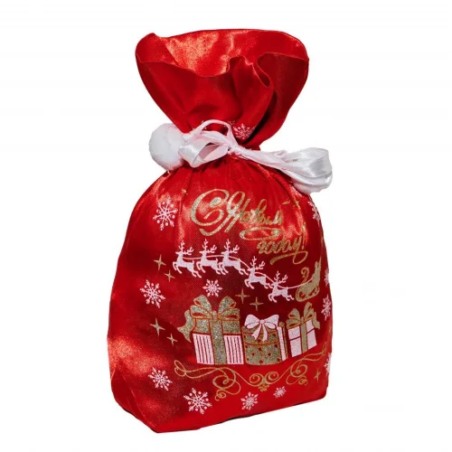 New Year's gift bag red atlas