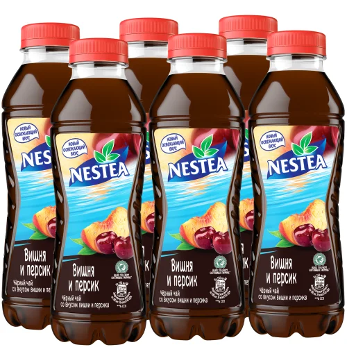 Nestea tea with Cherry and peach flavor