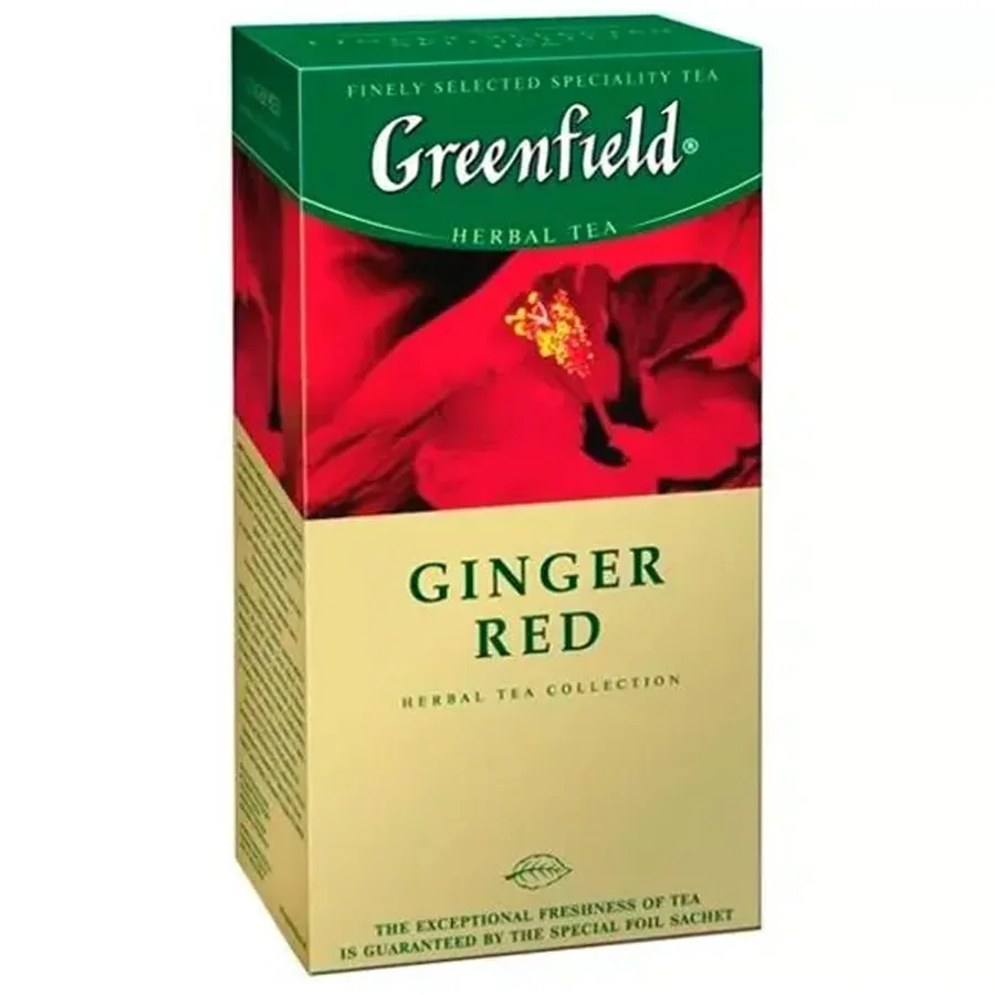 Herbal tea Ginger Red (25 pack. X 2g)