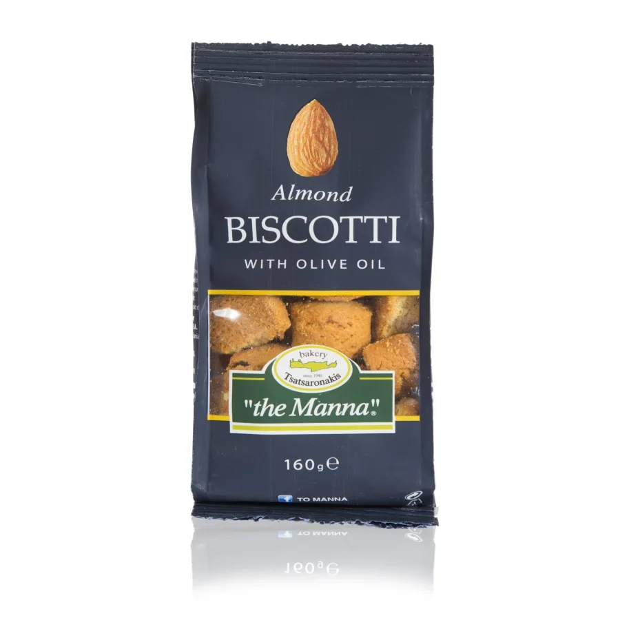 Печенье «Бискотти» с миндалём и оливковым маслом MANNA