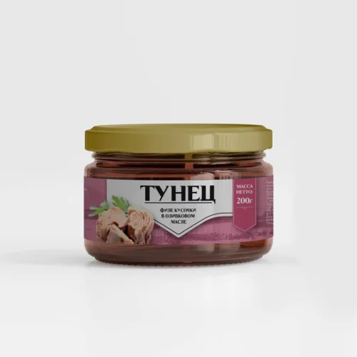 Natural tuna in olive oil 200 grams