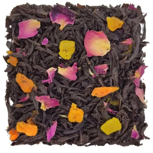 Чёрный листовой чай Манго-Маракуйя