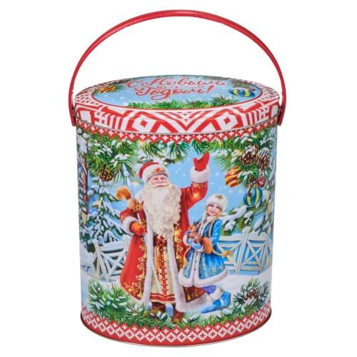 Gift Holiday Magic Tin Packaging 1200 g. Russia