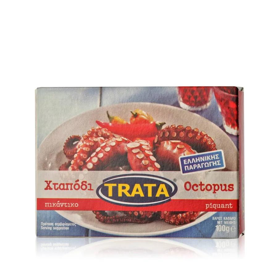Octopus "Piquant" in TRATA oil 100g