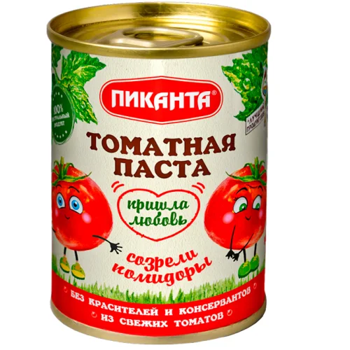 Tomato paste "Piquant", w / w 140 gr. 20 pcs.