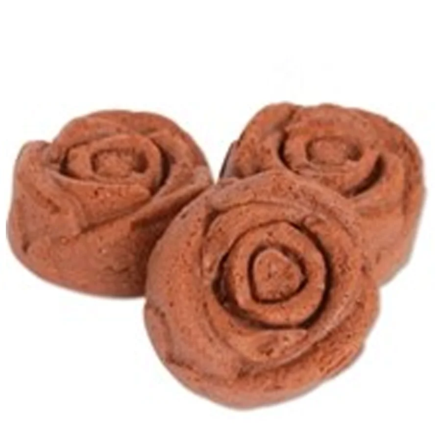 Cupcake Rose chocolate with boiled condensed milk