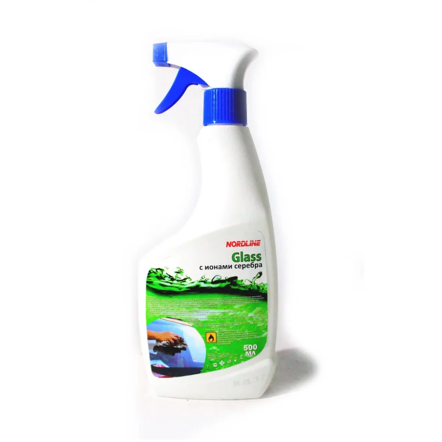 Means for cleaning windows and mirrors «Nord Line GLASS« (0.5 kg Trigger)