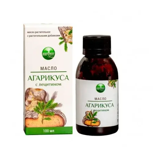 Agaricus oil with lecithin