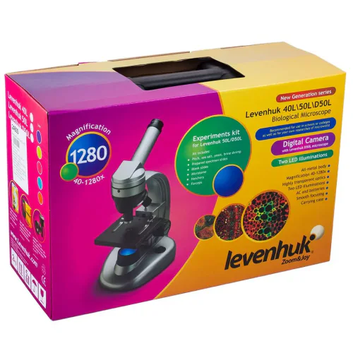 Microscope Levenhuk Rainbow 50L NG Amethyst / Amethyst