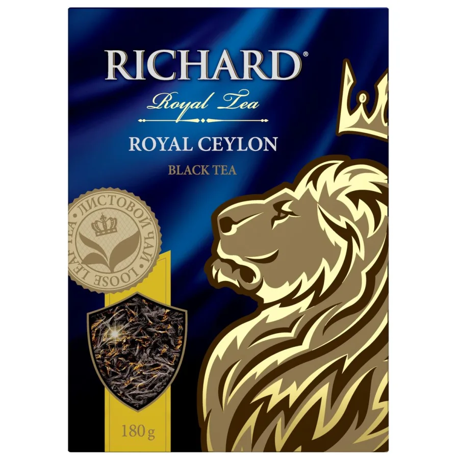 Richard Tea "Royal Ceylon" Black Largened 180g