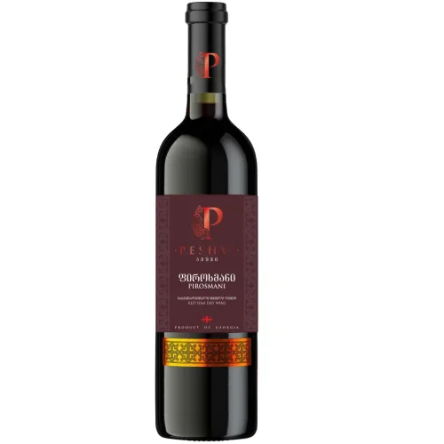 Wine table red semi-dry «Pirosmani« series «Peshvi« 2019 12.5% ​​0.75