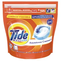 Tide All in 1 Pods Capsules for washing Alpine Foundation 45 washes