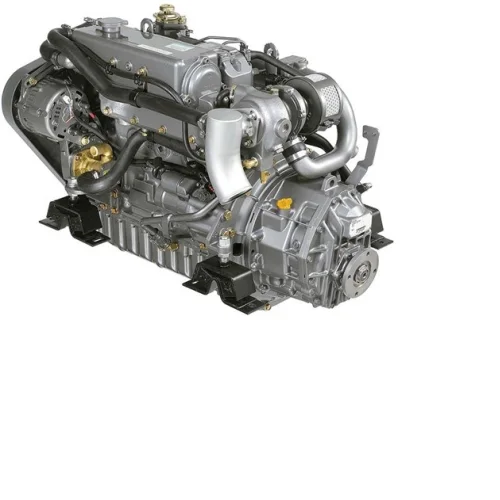 Судовой дизельный двигатель Yanmar 4JH4-TE мощностью 75 л.с. Бортовой двигатель