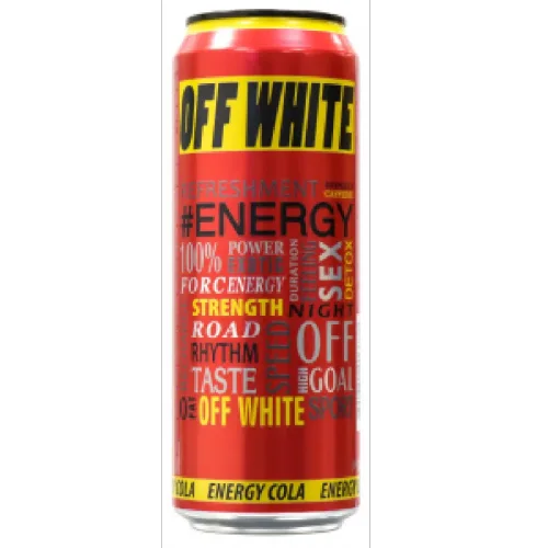 Energy drink OFF White Energy Cola