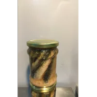 Ryapushka Onega smoked in oil. Carcass. Canned fish