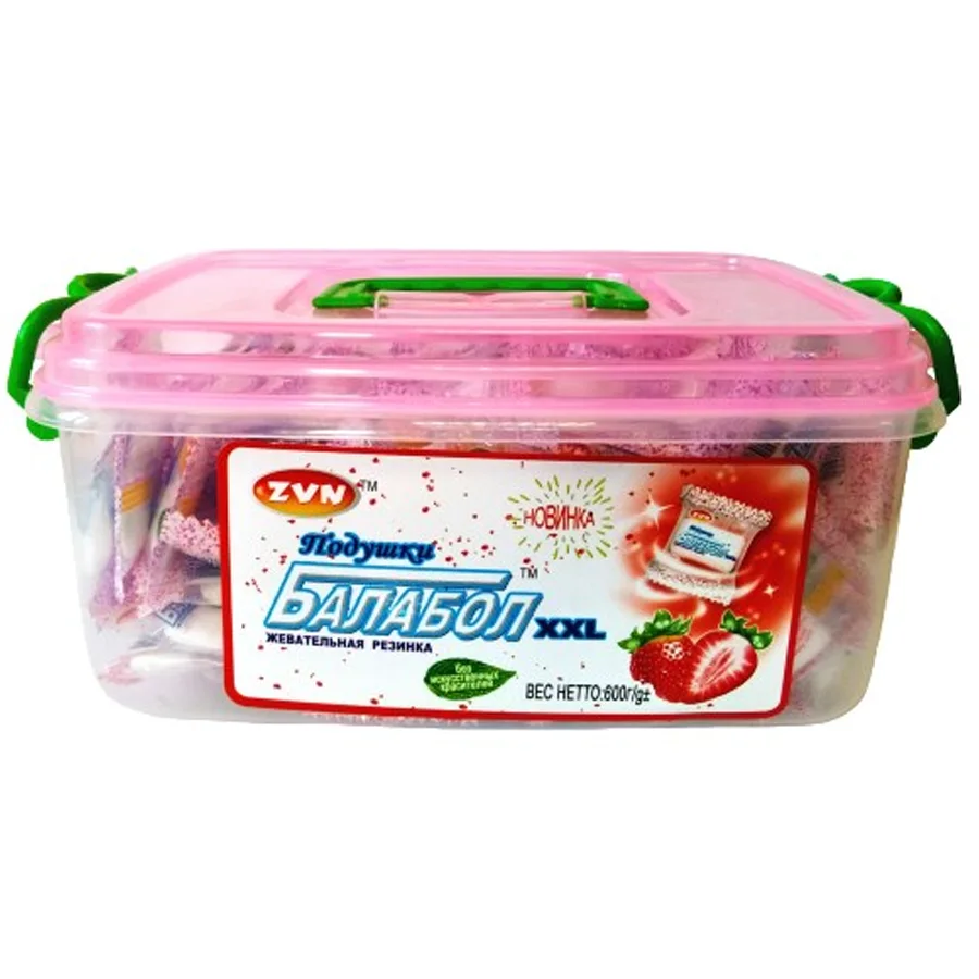 Chewing gum «Balabol XXL« with strawberry taste