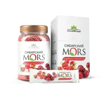 "Siberian MORS" cranberry-strawberry (10 sticks * 20 gr.)/ AltaiFlora