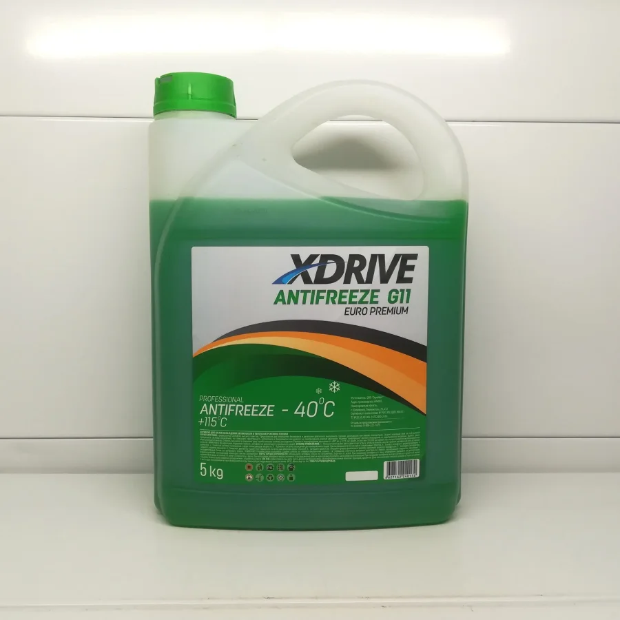 XDrive antifreeze G11 5kg / 4pcs / 120pcs