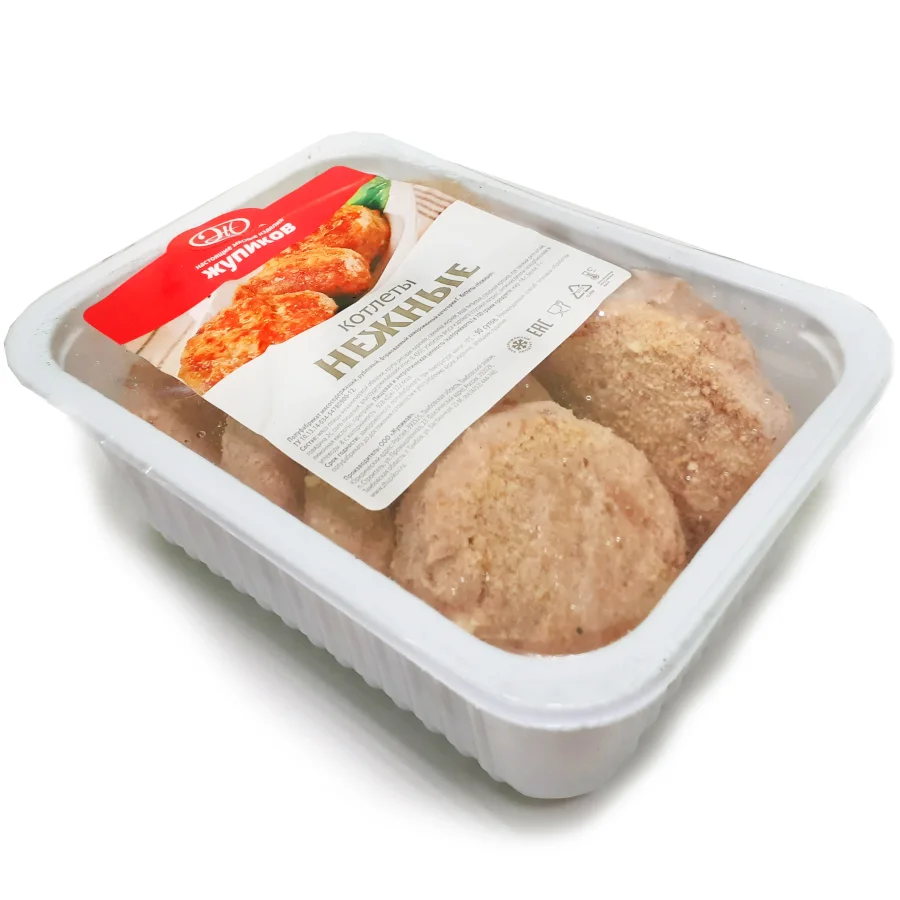 Cutlets «Gentle« (Stua 490g) Real Meat Products Rights