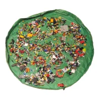 Mat for "Lego" diameter 90 cm, color green