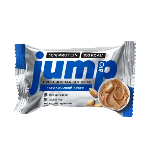 JUMP ONE Protein nut-fruit candies "Peanut cream"