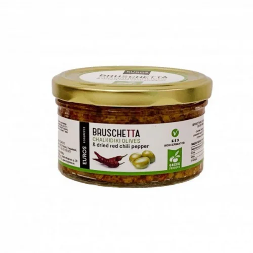 Брускетта из оливок Халкидики с перцем буково  150 г
