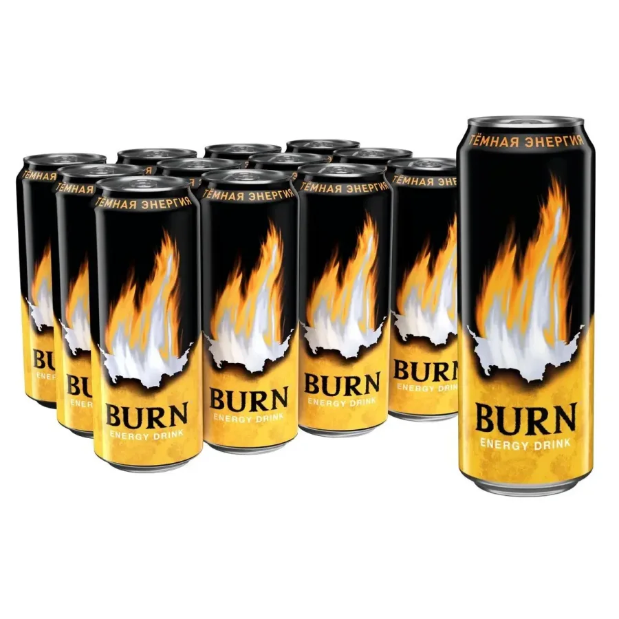 Energy Drink Burn Dark Energy