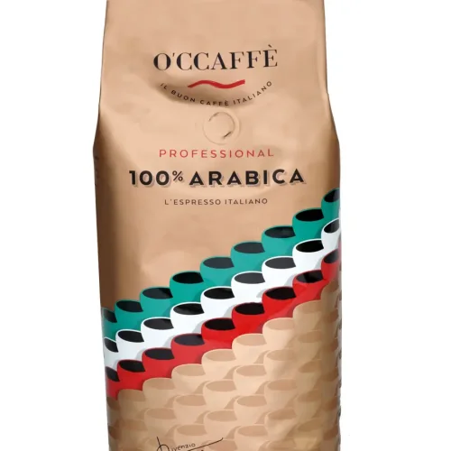 Кофе в зернах O'CCAFFE 100% Arabica Professional, 1 кг (Италия) 