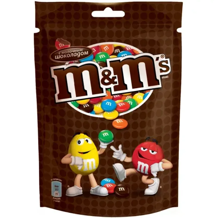 Candy M & M`s chocolate