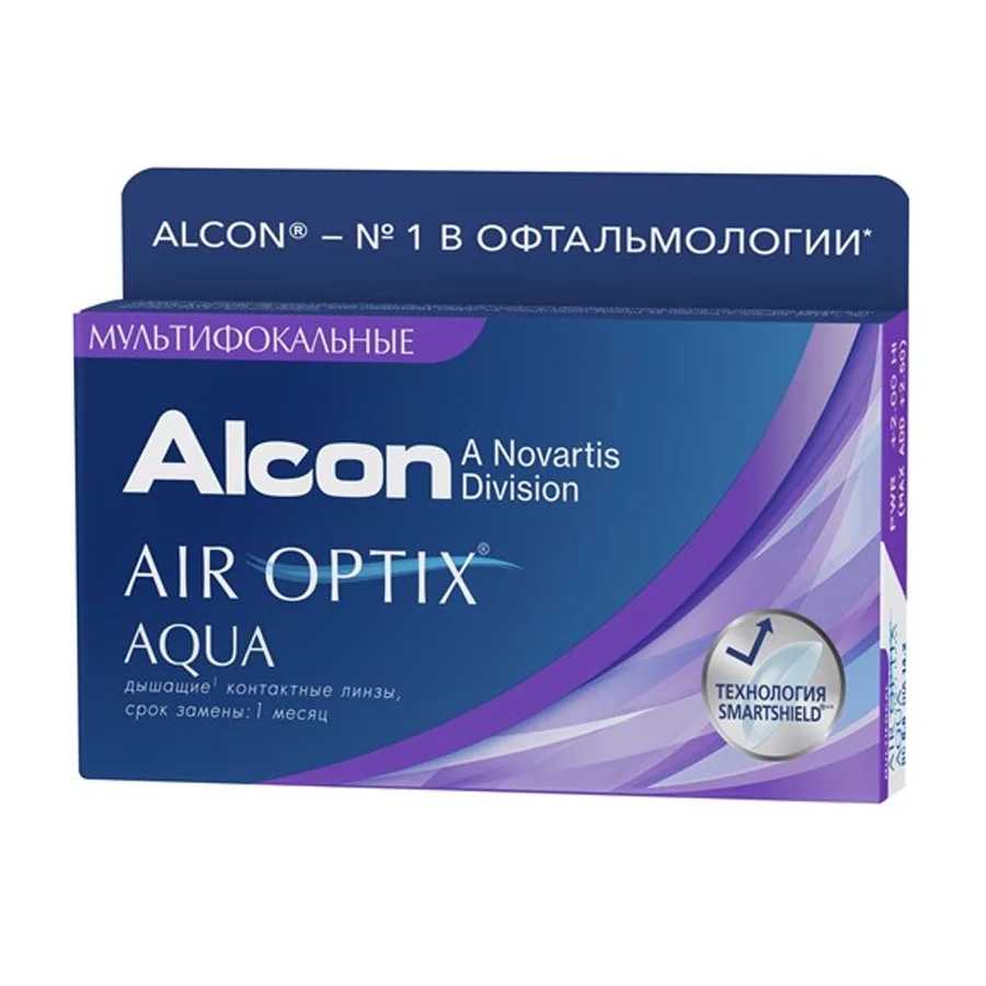 Contact multifocal lenses μl Air Optix Aqua MultiFocal 3PK
