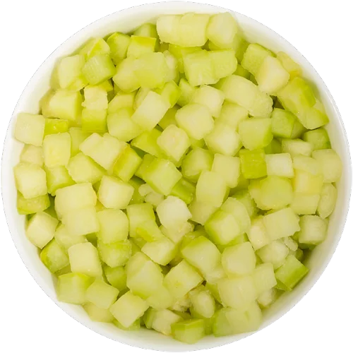 Frozen zucchini (cube)