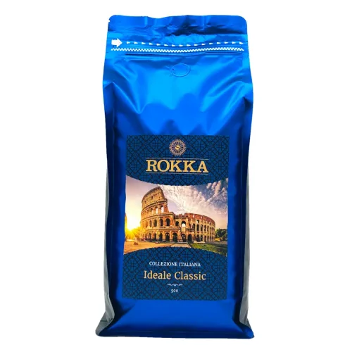 Кофе в зернах Rokka "Ideale Classic" 1000 гр (смесь арабики и робусты)