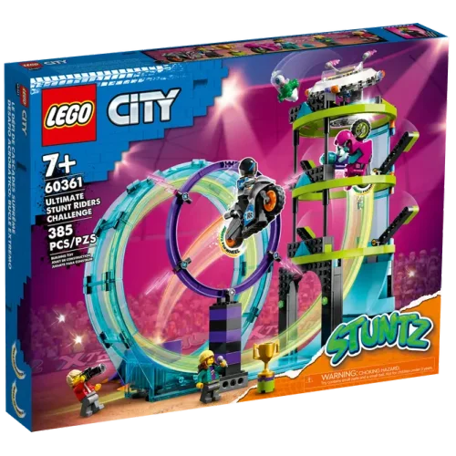 Конструктор LEGO City Главное каскадерское испытание, 385 дет., 60361